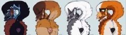 2025 a.o.kigahara_(artist) absurd_res anatomically_correct anatomically_correct_anus anatomically_correct_feral anatomically_correct_genitalia anatomically_correct_vulva animal_genitalia animal_vulva anus arma_(silverarma) artist_collaboration artist_name black_body black_ear_tips black_ears black_fur black_genitals black_neck black_nose black_perineum black_sclera black_snout black_tail black_vulva blue_body blue_butt blue_ear_tips blue_ears blue_eyes blue_face blue_fur blue_legs blue_neck blue_snout blue_tail bodily_fluids brown_body brown_butt brown_ears brown_face brown_fur brown_head brown_legs brown_snout brown_tail brown_tail_tip brown_tuft butt butt_shot canid canine canine_genitalia canine_vulva canis cheek_tuft detailed digital_drawing_(artwork) digital_media_(artwork) dipstick_ears dipstick_tail ear_markings eyebrows eyelashes facial_markings facial_tuft female feral fox fur genital_fluids genitals grey_body grey_butt grey_ears grey_face grey_fur grey_hair grey_head grey_legs grey_markings grey_neck grey_snout grey_tail hair head_markings head_tuft hi_res hiona_(ourfavdolphin) hybrid inner_ear_fluff khyra_(wolfeisredfang) looking_at_viewer looking_away looking_back looking_back_at_viewer mammal markings multicolored_body multicolored_butt multicolored_ears multicolored_face multicolored_fur multicolored_head multicolored_legs multicolored_neck multicolored_snout multicolored_tail multiple_images neck_tuft orange_body orange_butt orange_ears orange_face orange_fur orange_head orange_inner_ear orange_inner_ear_fluff orange_legs orange_neck orange_perineum orange_snout orange_tail orange_tuft perineum pink_anus pink_genitals pointy_ears presenting presenting_anus presenting_hindquarters presenting_vulva prick_ears pupils purple_anus purple_eyes purple_genitals purple_vulva raised_tail rear_view red_body red_butt red_fur red_inner_ear red_inner_ear_fluff red_legs shaded signature simple_background snout snout_markings solo tail tail_anus tail_aside tail_markings taka_(artist) tan_body tan_face tan_fur tan_head tan_inner_ear_fluff tan_legs tan_snout tan_tail tan_tuft text tuft vaginal_fluid_string vaginal_fluids vaginal_fluids_on_leg vaginal_fluids_on_vulva vulva whiskers white_background white_body white_butt white_face white_fur white_inner_ear white_inner_ear_fluff white_legs white_neck white_perineum white_snout white_tail white_tuft wolf