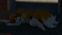 miles tails prower from sonic (series) by cheshii (artist)