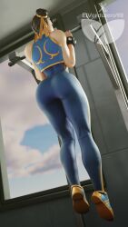 chun-li from fortnite by elverdulero98
