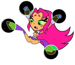 animated dc dc_comics gijoepwns green_eyes pink_hair starfire tagme teen_titans teen_titans_go