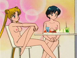 2girls 90s accurate_art_style ami_mizuno barefoot bishoujo_senshi_sailor_moon breasts casual casual_nudity edit exposed_breasts female female_only human naked naked_female nipples nonsexual_nudity nude nude_edit nude_female nude_filter ponchocop screen screen_capture screen_face screencap screenshot screenshot_edit small_breasts tagme toei_animation usagi_tsukino