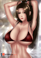 mai shiranui from fatal fury by abp art
