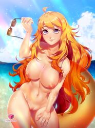yang xiao long from rooster teeth by pinkcube