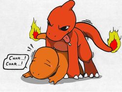 artist_request charmander charmeleon fire male/ambiguous nintendo pokémon_(species) pokemon pokemon_rgby tagme tail tail_fire