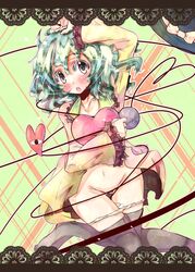 koishi_komeiji panties panty_pull thighhighs tora touhou underwear