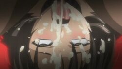 2d ahe_gao ahegao animated broken_rape_victim bukkake crying crying_with_eyes_open cum cum_on_hair facial fucked_silly kuro_ai murakami_teruaki open_mouth pubic_hair rape subtitled tears tongue