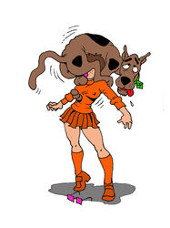 dennis_clark fellatio female hanna-barbera human humanoid male oral penis scooby-doo scooby-doo_(character) straight velma_dinkley zoophilia