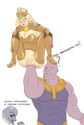 thanos from marvel by flick