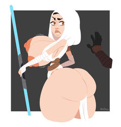 rey from star wars by yelftea