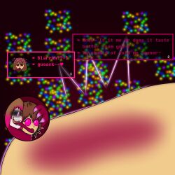 bete noire from glitchtale by lautaroxgamer (artist)