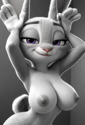 judy hopps from disney by coloredbin.ai