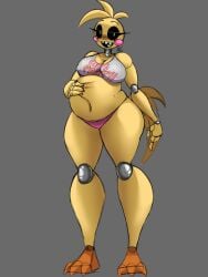 toy chica (fnaf) from five nights at freddy's by hueleo8