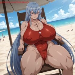 esdeath from akame ga kill! by reenka25