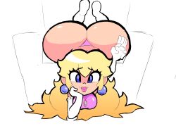 princess peach from mario (series) by eks-out