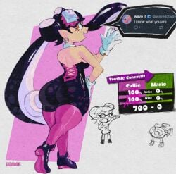 callie (splatoon) from nintendo by saguinee