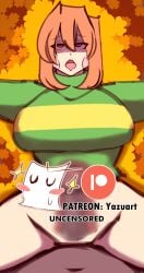 chara from undertale by yazu (artist)