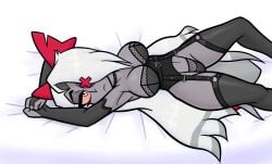 vaggie (hazbin hotel) from hazbin hotel by feetfish