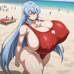 esdeath from akame ga kill! by reenka25