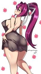 yuzuriha (under night in-birth) from under night in-birth by dragonsinmysky