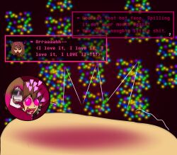 bete noire from glitchtale by lautaroxgamer (artist)