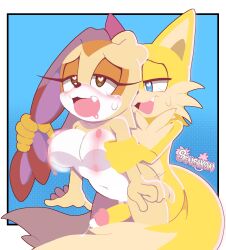 cream the rabbit from sonic (series) by senshion