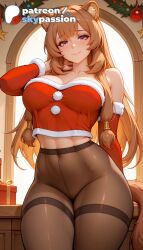 raphtalia from christmas by skypassion
