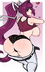 yuzuriha (under night in-birth) from under night in-birth by deepbeef
