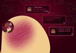 bete noire from glitchtale by lautaroxgamer (artist)