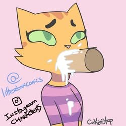fran (litterbox comics) from litterbox comics by cookiestop