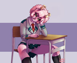 mina ashido from my hero academia by laekabear