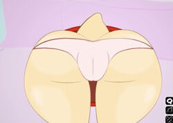 anus ass bent_over big_ass cream_the_rabbit ctrl-z doggy_style erection panties penis pussy sonic_(series) sonic_transformed_(series) sonic_transformed_3 tail wide_hips