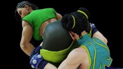 2girls 3d animated asian asian_female ass ass_worship big_ass black_hair brazilian brazilian_female breasts capcom chinese_clothes chun-li cornrows dark-skinned_female dark_skin dat_ass face_in_ass female female_only femdom femsub huge_ass interracial interracial_yuri kishi latina laura_matsuda long_hair muscular_female no_sound street_fighter street_fighter_v tagme thick_legs thick_thighs tight_clothing tight_pants twerking video video_games wide_hips yuri