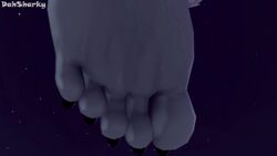 1futa 1girls 3d animated anthro anus areolae balls barefoot big_penis breasts dasharky3d dickgirl erection feet fellatio female femdom foot_fetish furry futanari intersex long_video looking_at_viewer nipples no_sound oral penis pov pussy source_filmmaker taker_pov testicles toes video webm wolf wolf_girl