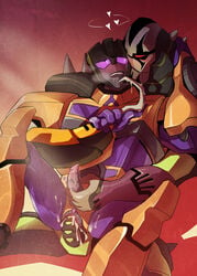 cum_inside handjob handjob_while_penetrating lockdown male_only penetration saliva saliva_trail swindle swindle_(transformers) transformers transformers_animated yaoi