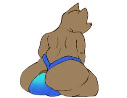 54321awesome anthro ass big_butt big_dildo canid canine canis dildo domestic_dog hi_res male male_only mammal sex_toy thick_thighs