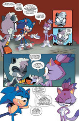 1boy 2girls anthro artstyle_imitation blaze_the_cat casual casual_nudity comic edit erection exposed_torso female flat_chest footwear handwear idw_comics idw_publishing male meyk(gc-mia) mobian_(species) sega small_breasts sonic_(series) sonic_the_hedgehog sonic_the_hedgehog_(comics) sonic_the_hedgehog_(idw) sonic_the_hedgehog_(series) tagme tangle_the_lemur