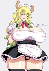 quetzalcoatl (dragon maid) from miss kobayashi's dragon maid by onomeshin