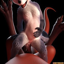 1:1 3d angus_(critterclaws) animal_genitalia animal_penis anthro anthro_on_feral anthro_penetrated bodily_fluids canid canine claws crittermatic cum cum_in_pussy cum_inside cum_leaking cum_on_penis dragon duo equine_penis erection female female_on_feral female_penetrated feral feral_penetrating feral_penetrating_anthro finger_claws first_person_view genital_fluids genitals hi_res male male_penetrating male_penetrating_female mammal penetration penis sage_(critterclaws) sex straight toe_claws vaginal_penetration zoophilia