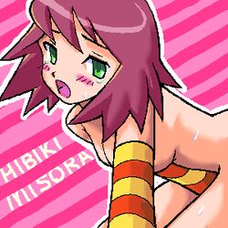 blush breasts harp_note hibiki_misora mega_man mega_man_star_force ryuusei_no_rockman sonia_strumm