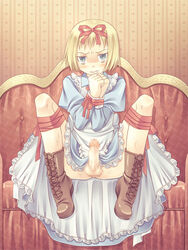 1boy anus axis_powers_hetalia crossdressing cute dress male male_only penis solo switzerland_(hetalia) tagme trap vash_zwingli