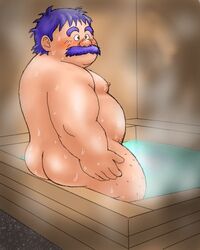 bath dragon_quest dragon_quest_iv kinnosuke male male_only tagme torneko water