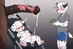 2boys 2male 3anthro 3boys 3males ai_generated animal_ears animal_genitalia animal_penis animal_tail baby_stroller banknote big_balls big_brother big_penis black_eyes black_fur black_nose blank_background blue_shorts blush brother brothers brown_fur canine chubby chubby_anthro chubby_belly chubby_male closed_eyes closed_mouth clothed clothed_male clothing cock cub cum cum_drip cum_in_ass cum_inside cum_on_penis cum_out_ass cute dalmatian dog_boy dog_ears dog_tail dollar_bills fluffy fully_nude fur furry giant_penis grey_t-shirt horse horse_penis horseballs horsecock huge_cock laying laying_back laying_down laying_on_back little_brother looking_at_another looking_at_penis money naked naked_male nude nude_anthro nude_male open_eyes open_mouth pawpads paws penis penis_size_difference prostitution shocked shocked_expression shocked_eyes shocked_face shoked sleep sleep_sex sleeping sleeping_nude spotted_body spotted_fur stroller very_young white_fur young younger_male zzz