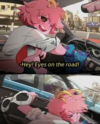 ashido mina from my hero academia by khyleri