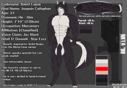 anthro big_balls big_penis daddy digital_art digital_drawing_(artwork) digital_media_(artwork) flaccid_penis huge_balls huge_cock long_penis male male_anthro massive_penis missile_launcher muscular muscular_anthro muscular_male naked oc original_character reference_sheet scars sexy tagme_(character) thespicyname veiny_penis