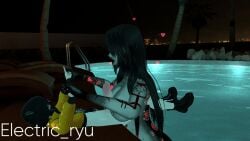 big_ass big_breasts breasts electric_ryu erp female male pool ring_girl titjob vrchat vrchat_avatar