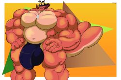 bara black_thong brawl_stars buff clancy_(brawl_stars) crustacean male male_only orcami_(artist) sexy thong yaoi