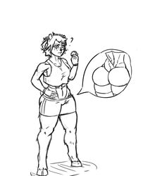 athletic deer female ring saltychocolate3 sequence solo solo_female sportswear transformation