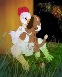 avian catalina_darion chicken cowgirl_position cum cum_in_pussy cum_inside female fireworks furry games joe_cluck leaking_cum lord_kross_(artist) male/female male_penetrating night riding source_request super_animal_royale tagme vaginal_penetration video_games