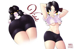 videl from dragon ball by iveldraws