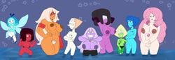 9girls amethyst_(steven_universe) aquamarine_(steven_universe) ass big_breasts breasts cartoon_network embarrassed embarrassed_nude_female enf garnet_(steven_universe) gem_(species) gem_fusion jasper_(steven_universe) lapis_lazuli_(steven_universe) multiple_girls naked nipples nude pearl_(steven_universe) peridot_(steven_universe) pussy rose_quartz_(steven_universe) ruby_eyeball steven_universe therammerscafe water